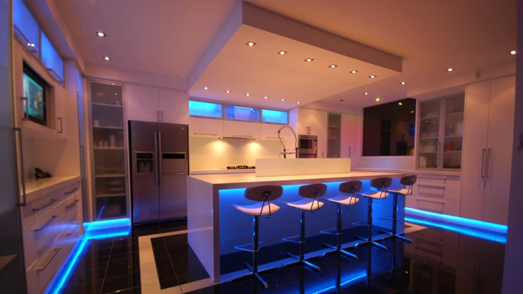bar ceiling kitchen room lighting